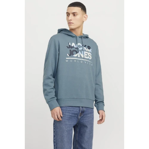 JACK & JONES Ανδρικό Φούτερ Κουκούλα Whluke