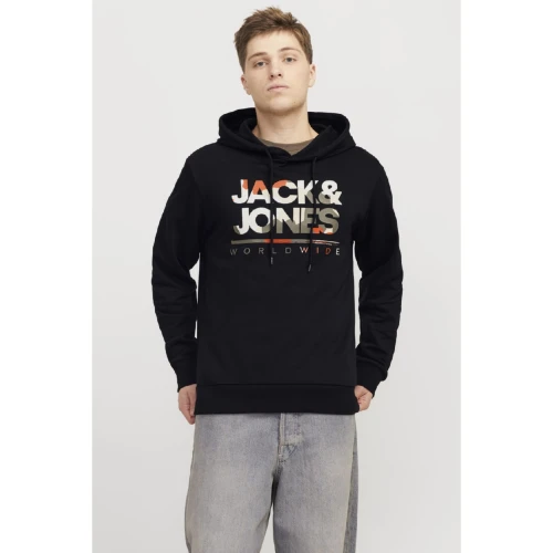 JACK & JONES Ανδρικό Φούτερ Κουκούλα Whluke