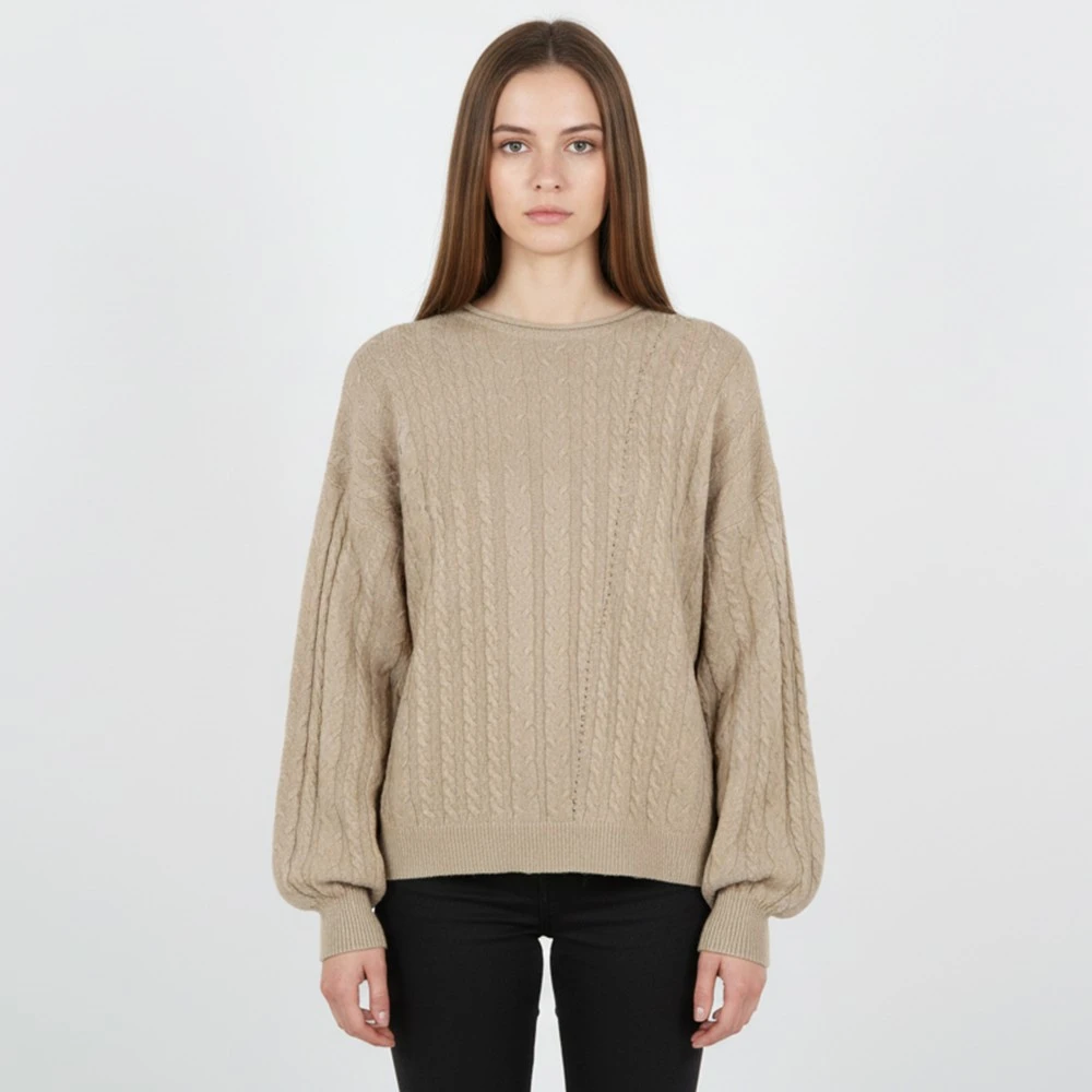 CAVALIERI Μπλούζα Πλεκτή Κοντή AC3566