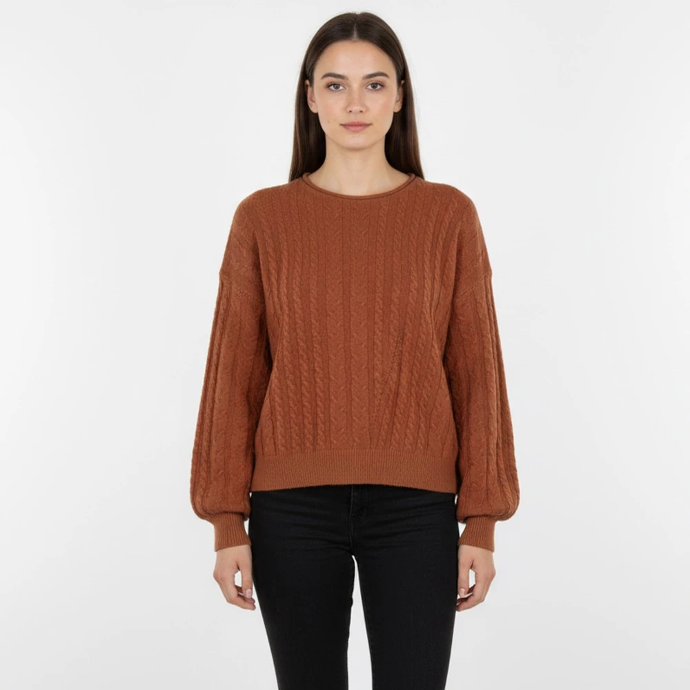 CAVALIERI Μπλούζα Πλεκτή Κοντή AC3566