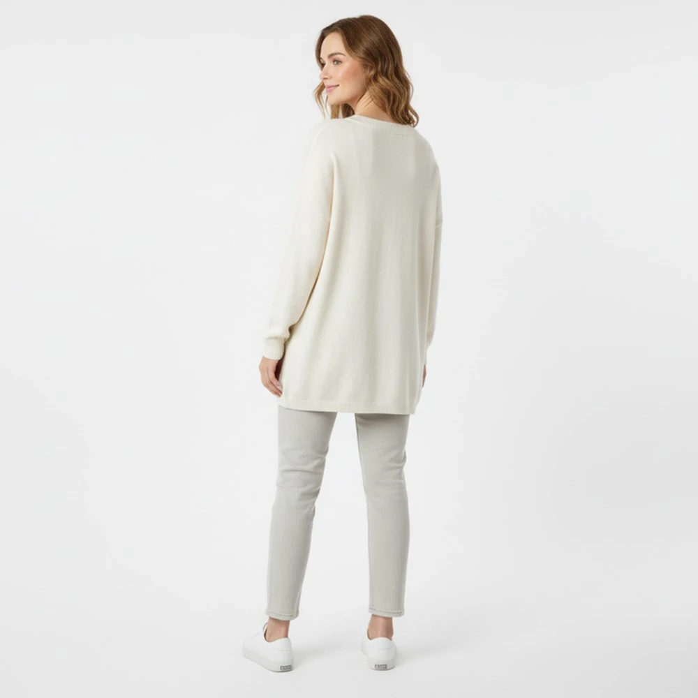 CAVALIERI AC3701 Πλεκτή Μπλούζα με Τσέπες