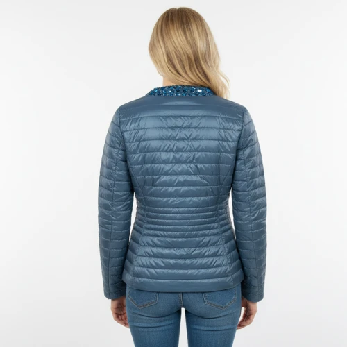 CAVALIERI Μπουφάν με Λαιμόκοψη και Χάντρες LPR-3920