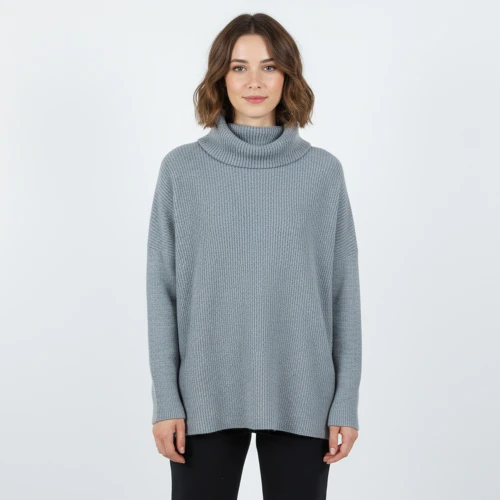 CAVALIERI MH3521 Πλεκτό Ζιβάγκο Μπλούζα