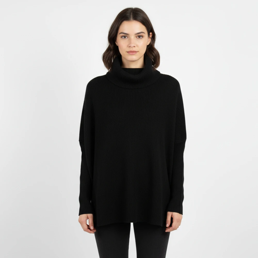 CAVALIERI MH3521 Πλεκτό Ζιβάγκο Μπλούζα