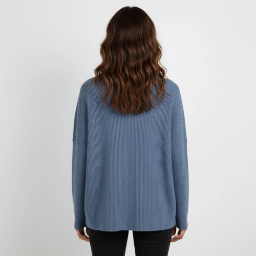 CAVALIERI MH3521 Πλεκτό Ζιβάγκο Μπλούζα