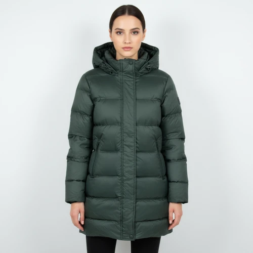 CAVALIERI Μπουφάν Μακρύ με Κουκούλα PR2-6609