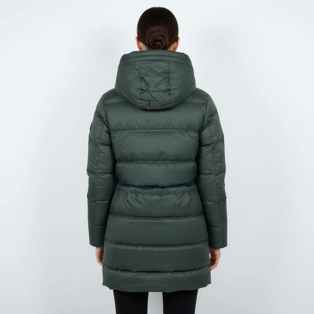 CAVALIERI Μπουφάν Μακρύ με Κουκούλα PR2-6609