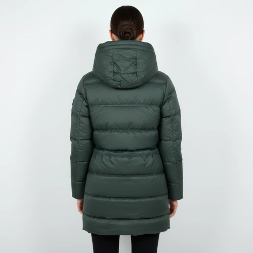 CAVALIERI Μπουφάν Μακρύ με Κουκούλα PR2-6609