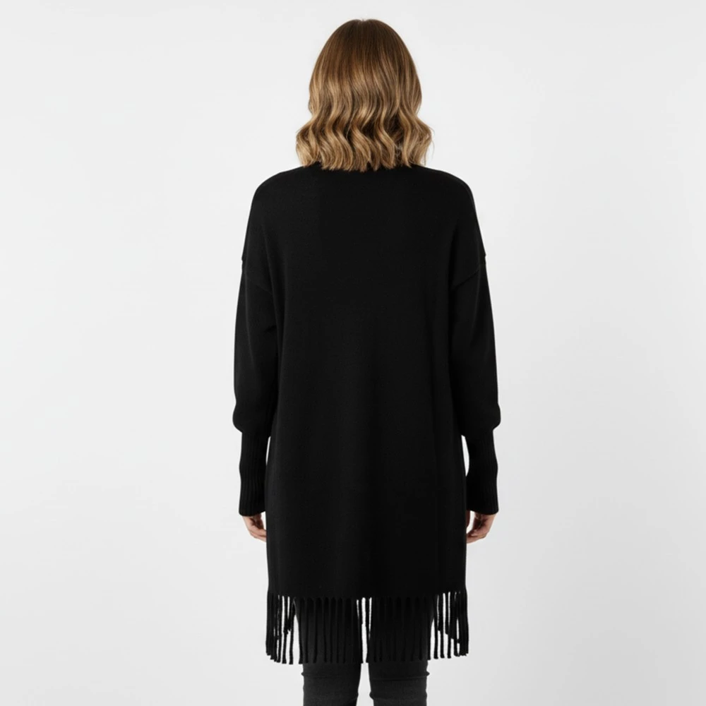 CAVALIERI Ζακέτα Πλεκτή με Κρόσια YC3265