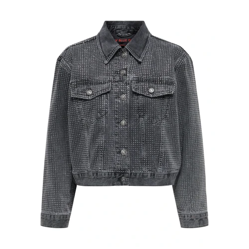 ONLY Μπουφάν Jean Κόκκινο Γυναικείο