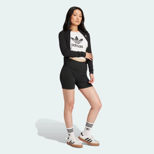 Adidas Originals Women's Ribbed Hoodie JD5905