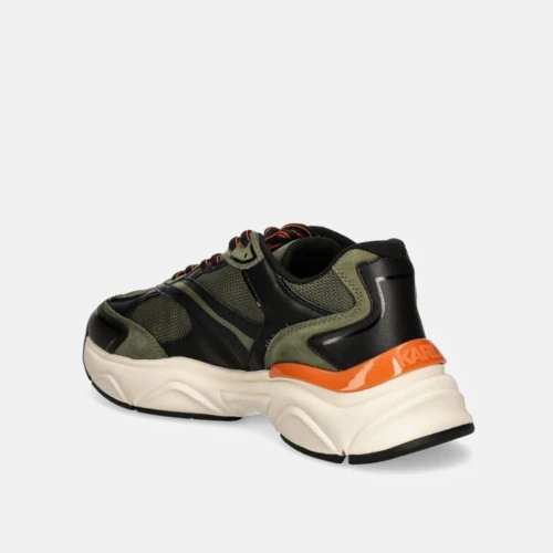 KARL LAGERFELD Men's Mesh Mix Lo Runner Sneakers