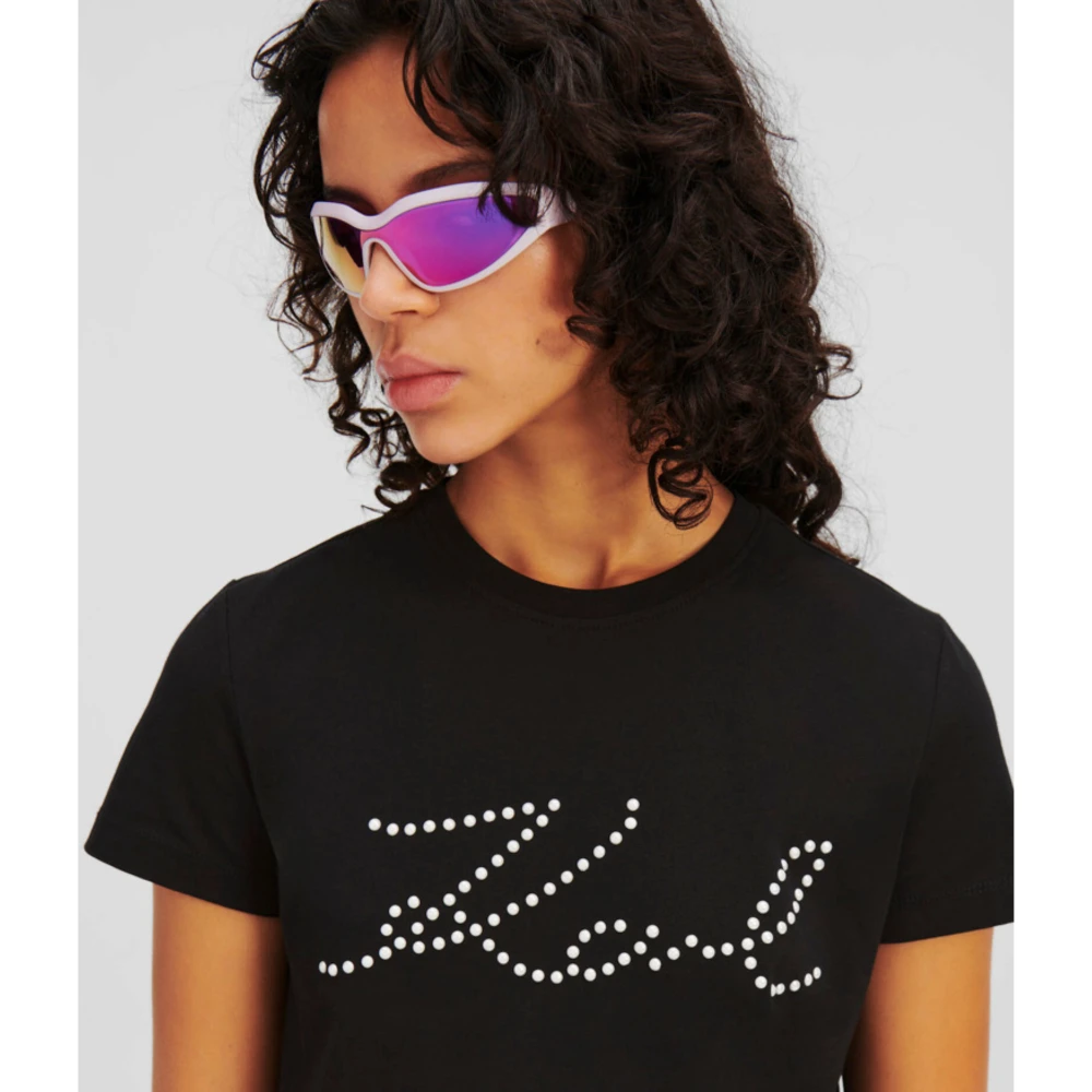 KARL JEANS Γυναικεία Μπλούζα Κ.Μ. Embellished 12345