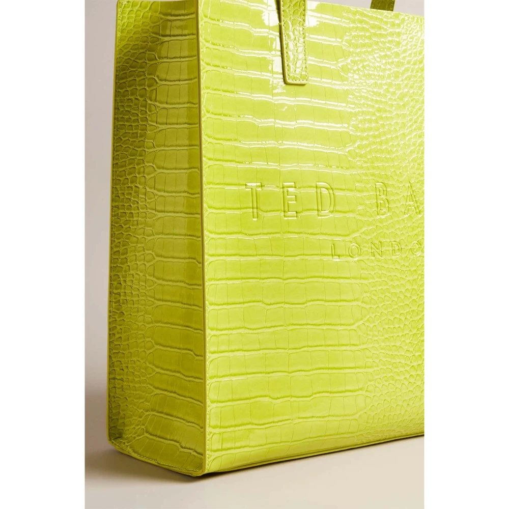 Ted Baker Γυναικεία Τσάντα Croc Effect Large Icon BA