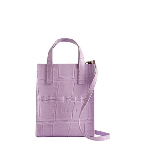 TED BAKER Γυναικεία Τσάντα Mini Icon Bag Croc Effect GATOCON 12345