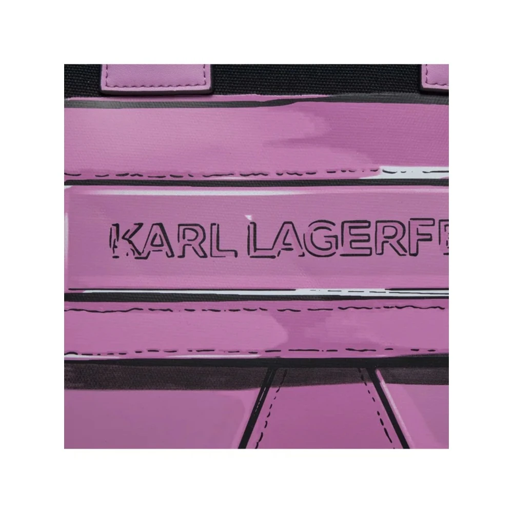 KARL JEANS Γυναικεία Τσάντα Icon K Canvas Shopper 12345