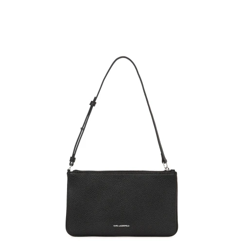 KARL JEANS Γυναικεία Τσάντα Shoulder Pouch Grainy K/SKUARE