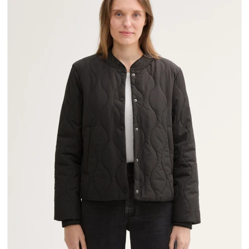 TOM TAILOR 1044426 Γυναικείο Μπουφάν Sparkling Bomber Collar 411 Tom Tailor.