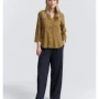 TOM TAILOR 1046197 Γυναικείο Πουκάμισο Blouse Easy Shape With Linen Tom Tailor.