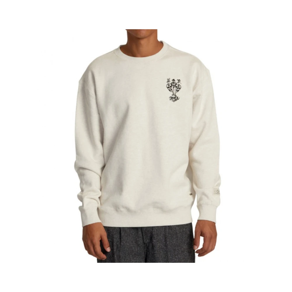 RVCA AVYFT00371 Αντρική Μπλούζα Με Στρογγυλή Λαιμόκοψη RVCA.