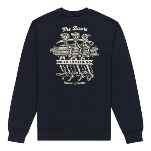 ELEMENT ELYSF00282 Αντρική Μπλούζα TIMBER SKELETON GANG CREW.