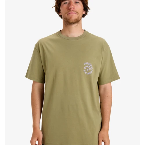 QUIKSILVER EQYZT08135 Αντρική Μπλούζα FREEDOM FROM THE CHAOS TEE SS QUIKSILVER.
