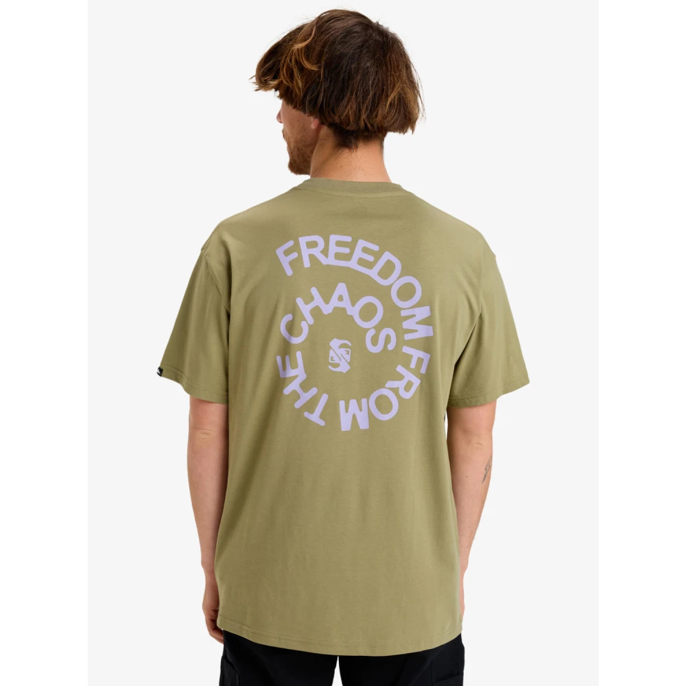 QUIKSILVER EQYZT08135 Αντρική Μπλούζα FREEDOM FROM THE CHAOS TEE SS QUIKSILVER.
