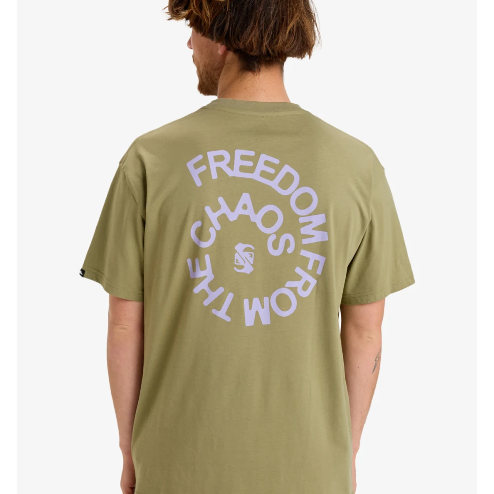 QUIKSILVER EQYZT08135 Αντρική Μπλούζα FREEDOM FROM THE CHAOS TEE SS QUIKSILVER.