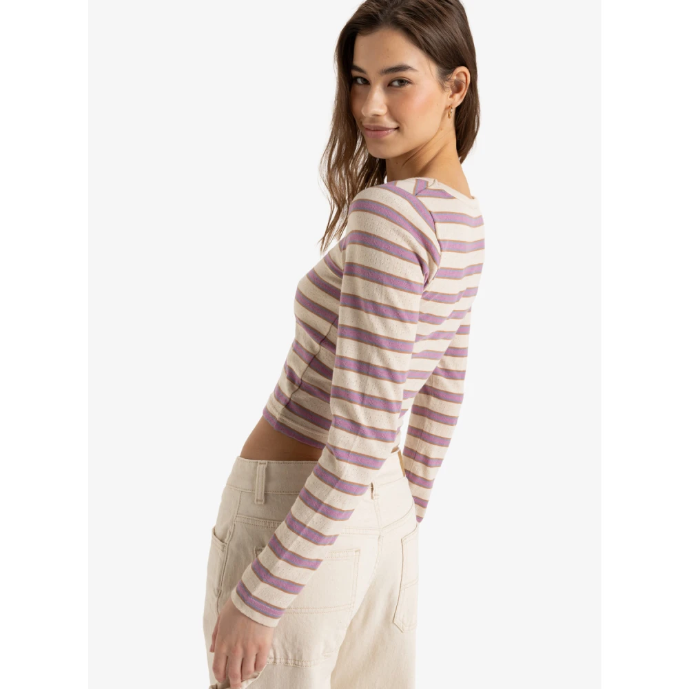 ROXY ERJKT04208 Γυναικεία Μπλούζα MOON BAY STRIPES ROXY