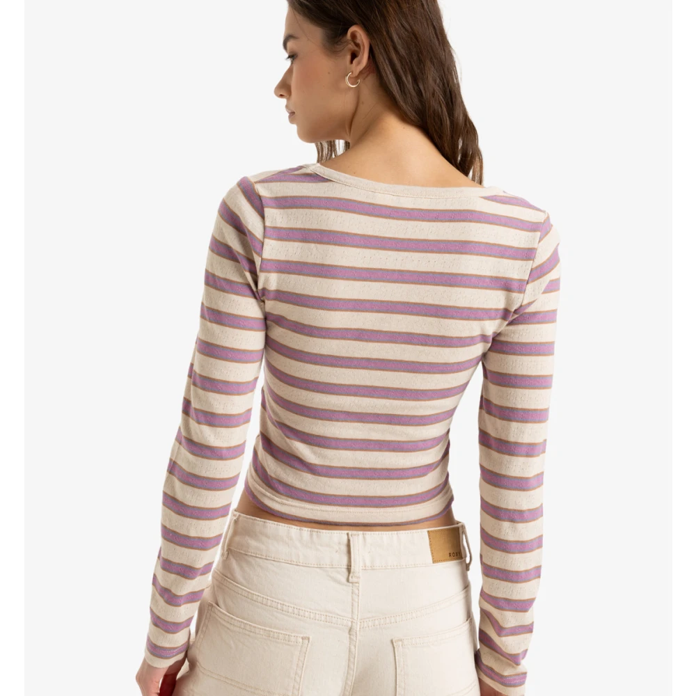 ROXY ERJKT04208 Γυναικεία Μπλούζα MOON BAY STRIPES ROXY