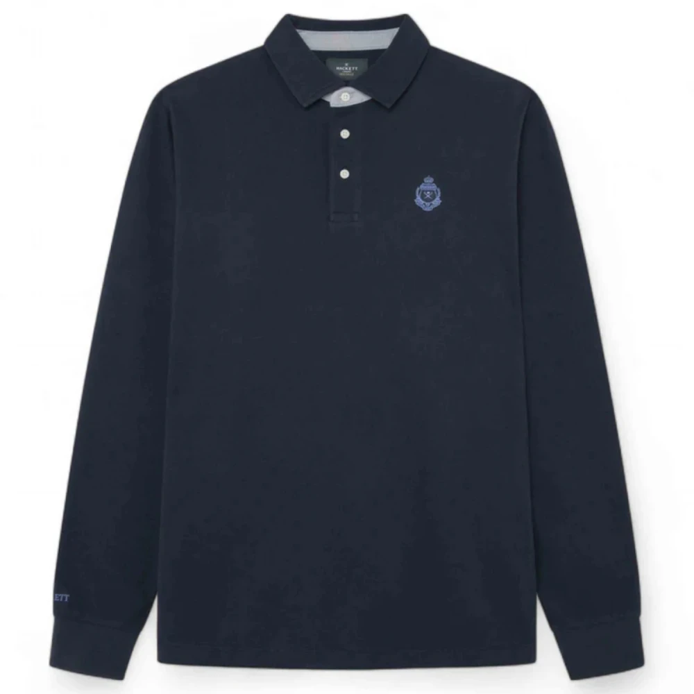 HACKETT HM550983 Αντρική Μπλούζα HS TIPPED POLO.