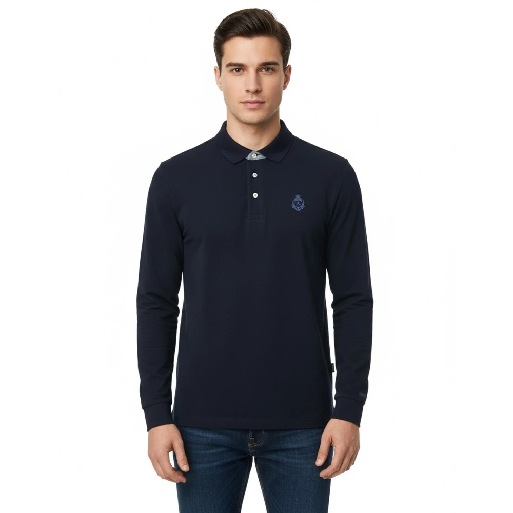 HACKETT HM550983 Αντρική Μπλούζα HS TIPPED POLO.