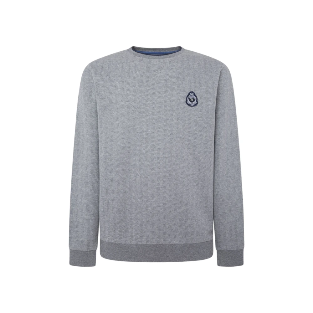 HACKETT HM581286 Αντρικό Φούτερ HERITAGE JACQ CREW.