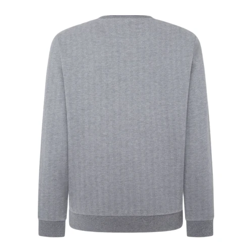 HACKETT HM581286 Αντρικό Φούτερ HERITAGE JACQ CREW.