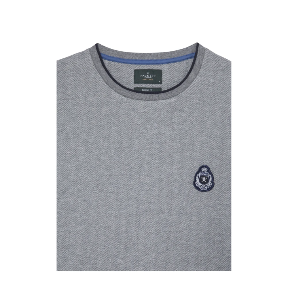 HACKETT HM581286 Αντρικό Φούτερ HERITAGE JACQ CREW.