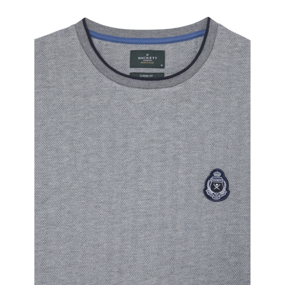 HACKETT HM581286 Αντρικό Φούτερ HERITAGE JACQ CREW.