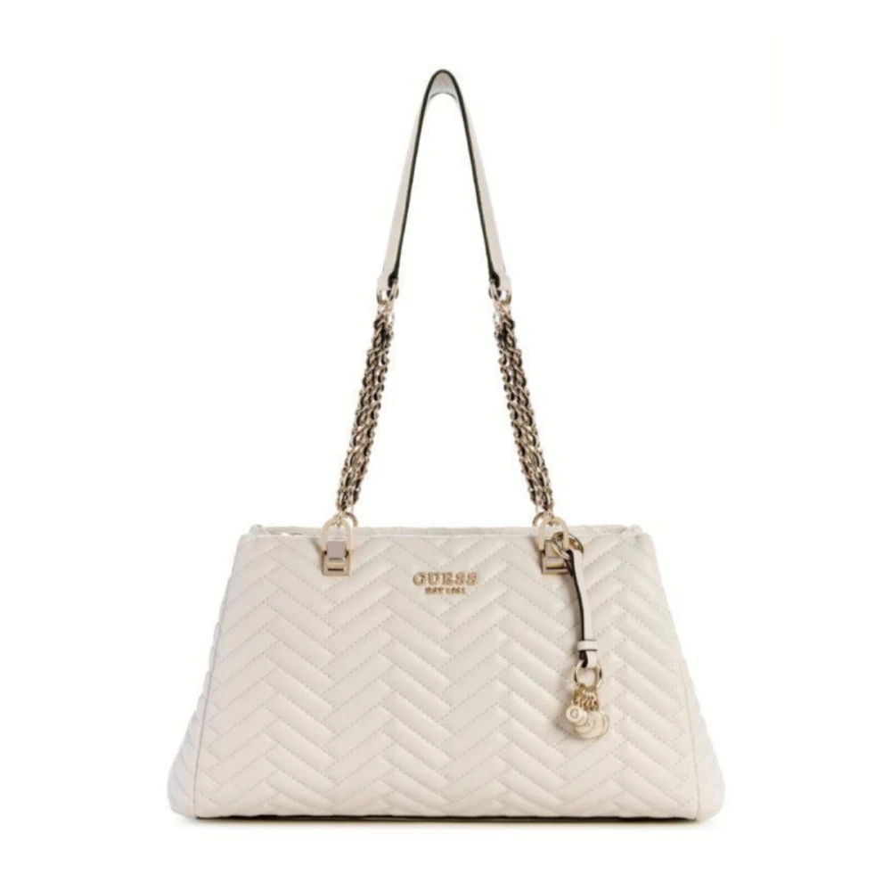 GUESS HWQG9508090 Γυναικεία Τσάντα ANNING SHOULDER SATCHEL