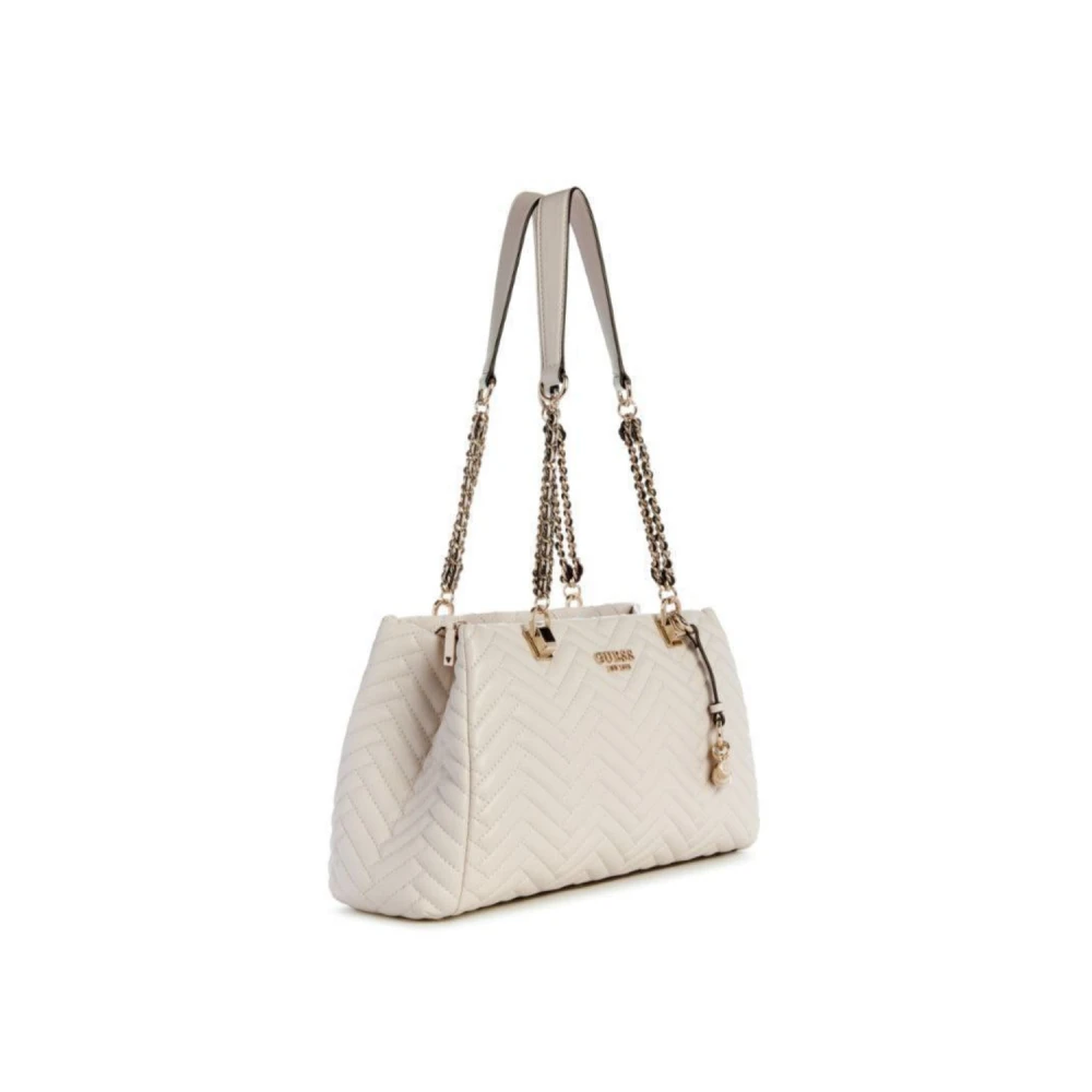 GUESS HWQG9508090 Γυναικεία Τσάντα ANNING SHOULDER SATCHEL