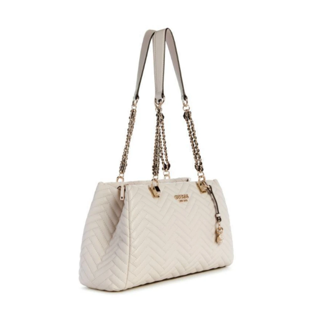 GUESS HWQG9508090 Γυναικεία Τσάντα ANNING SHOULDER SATCHEL