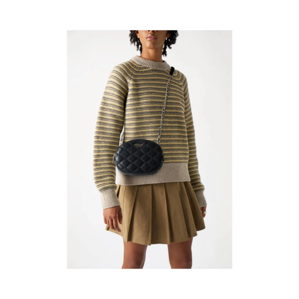 GUESS HWQG9632120 Γυναικεία Τσάντα TAMSIN DOUBLE ZIP CROSSBODY