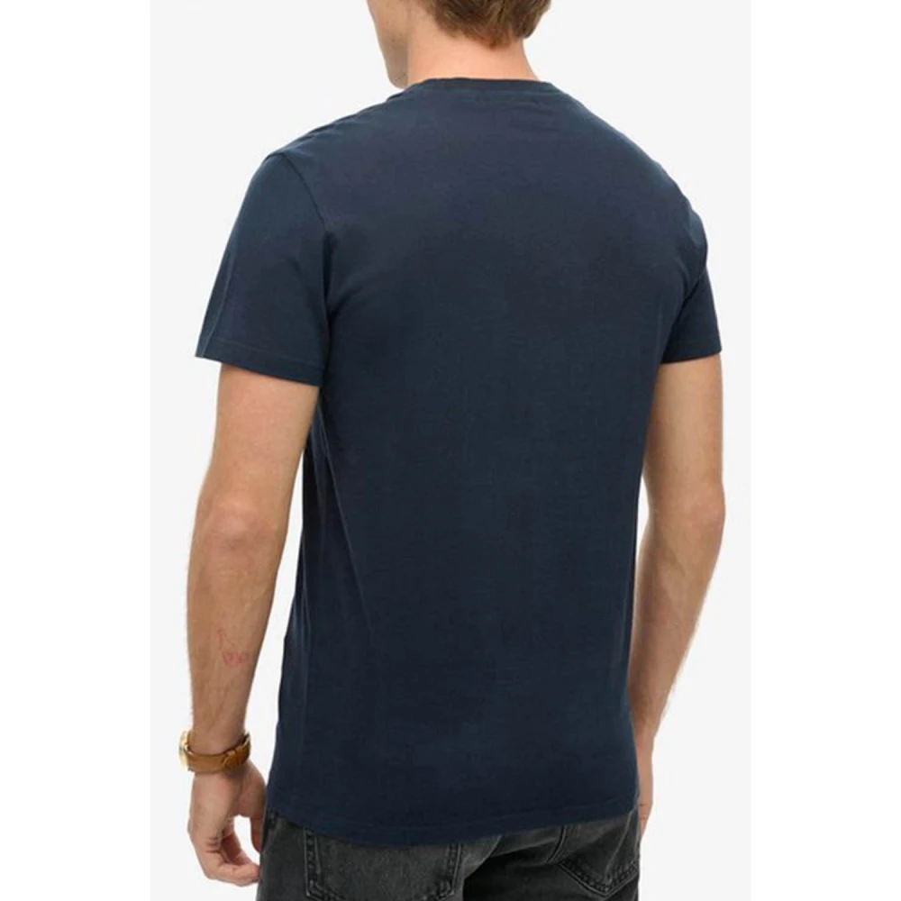 SUPERDRY M1011245M Αντρική Μπλούζα ESSENTIAL LOGO EMB TEE.