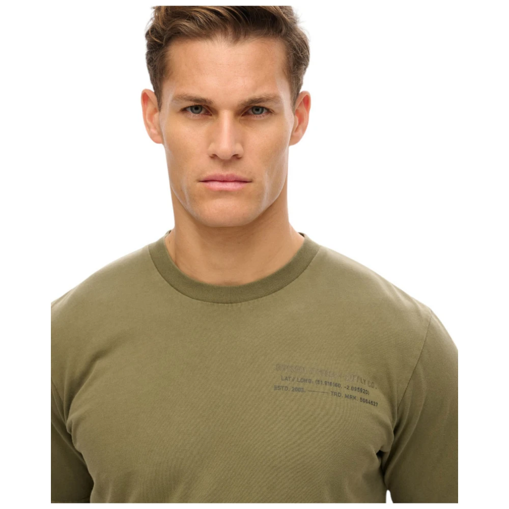 SUPERDRY M1012116A Αντρική Μπλούζα UTILITY SPORT GRAPHIC T SHIRT.