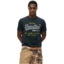SUPERDRY M1012212A Αντρική Μπλούζα OVIN VL HERITAGE RELAXED TEE.