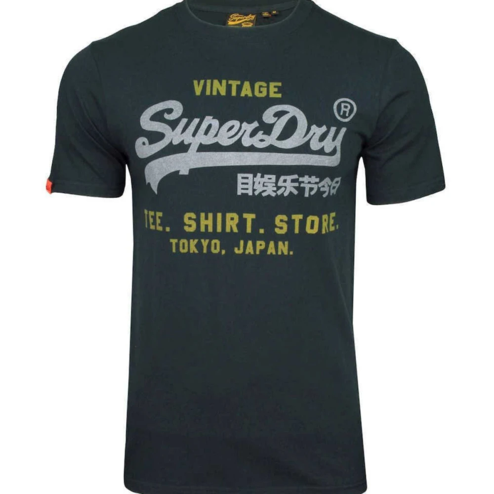 SUPERDRY M1012212A Αντρική Μπλούζα OVIN VL HERITAGE RELAXED TEE.