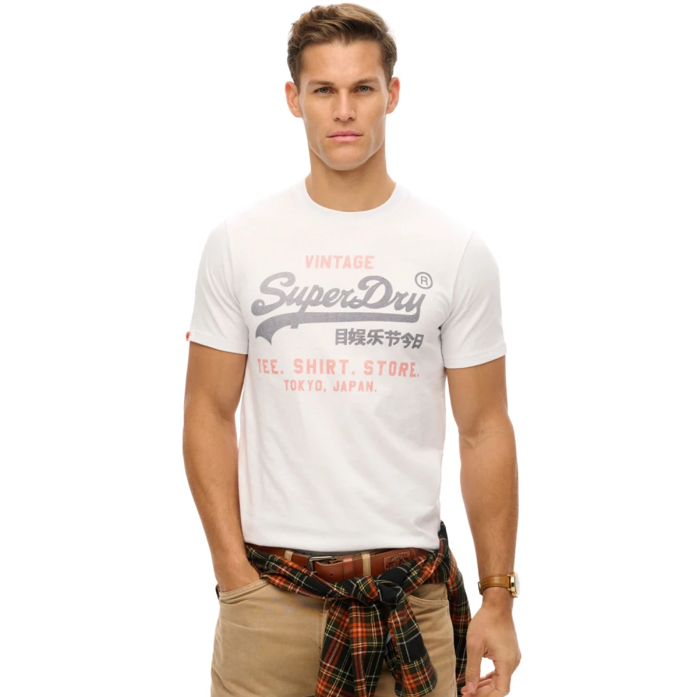 SUPERDRY M1012212A Αντρική Μπλούζα OVIN VL HERITAGE RELAXED TEE.
