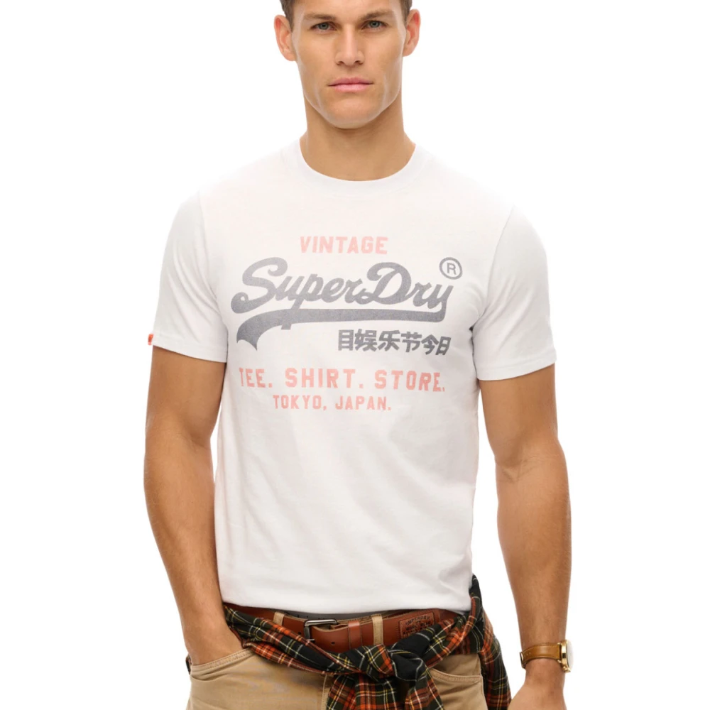 SUPERDRY M1012212A Αντρική Μπλούζα OVIN VL HERITAGE RELAXED TEE.