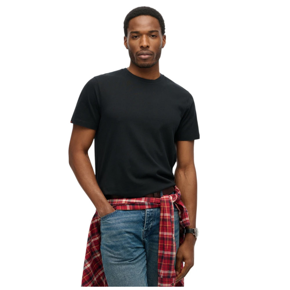SUPERDRY M1012226A Αντρική Μπλούζα OVIN CLASSIC ESSENTIAL TEE.