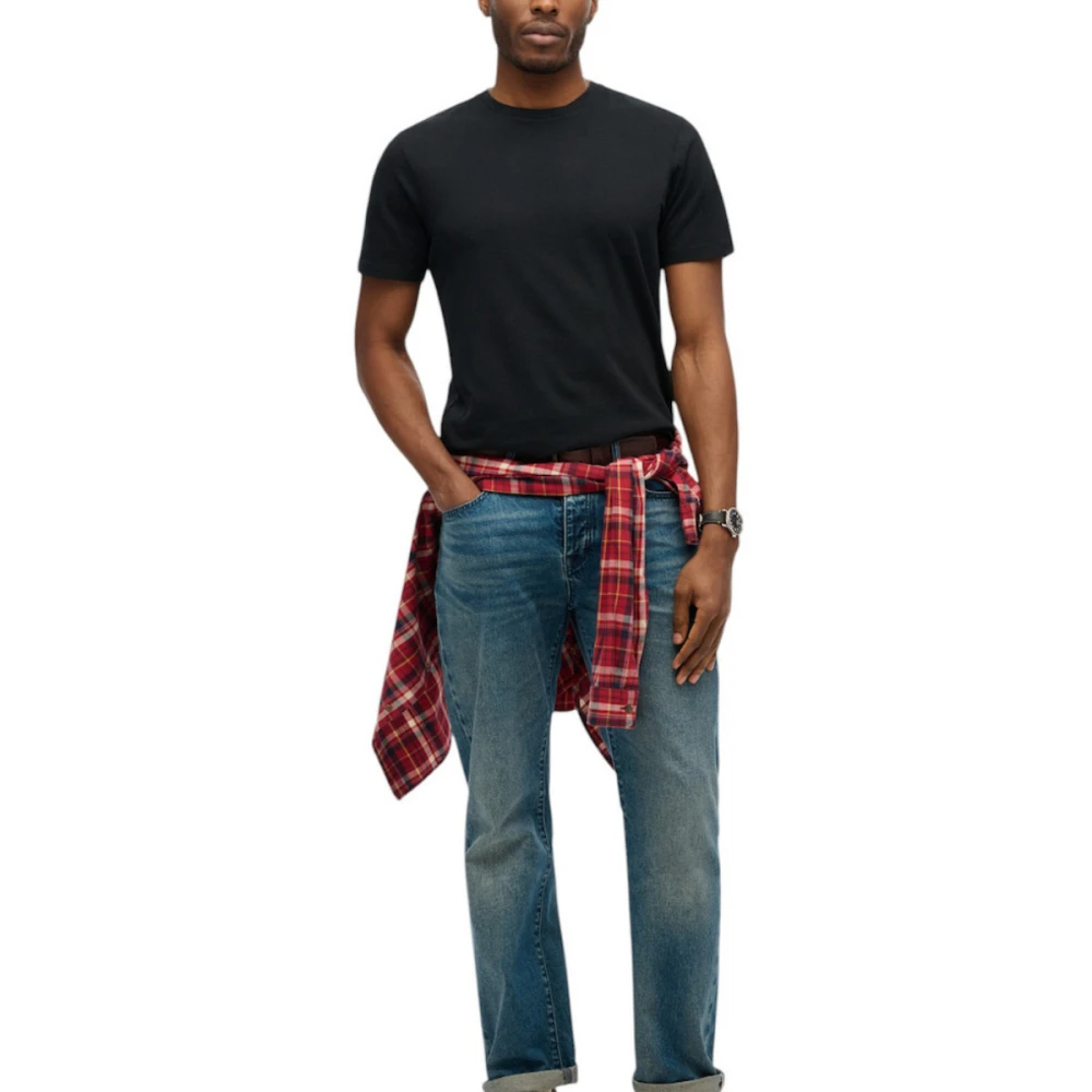 SUPERDRY M1012226A Αντρική Μπλούζα OVIN CLASSIC ESSENTIAL TEE.