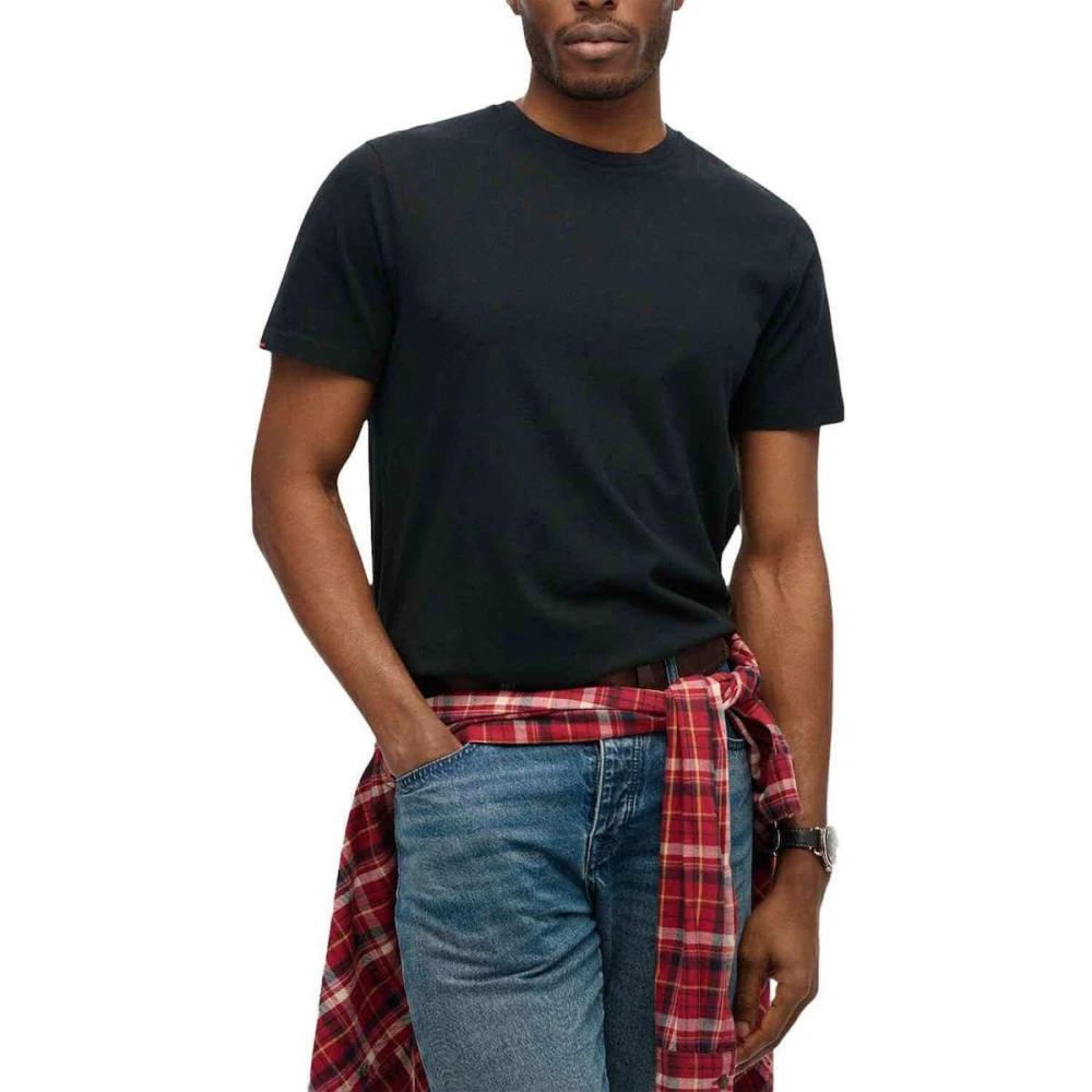 SUPERDRY M1012226A Αντρική Μπλούζα OVIN CLASSIC ESSENTIAL TEE.