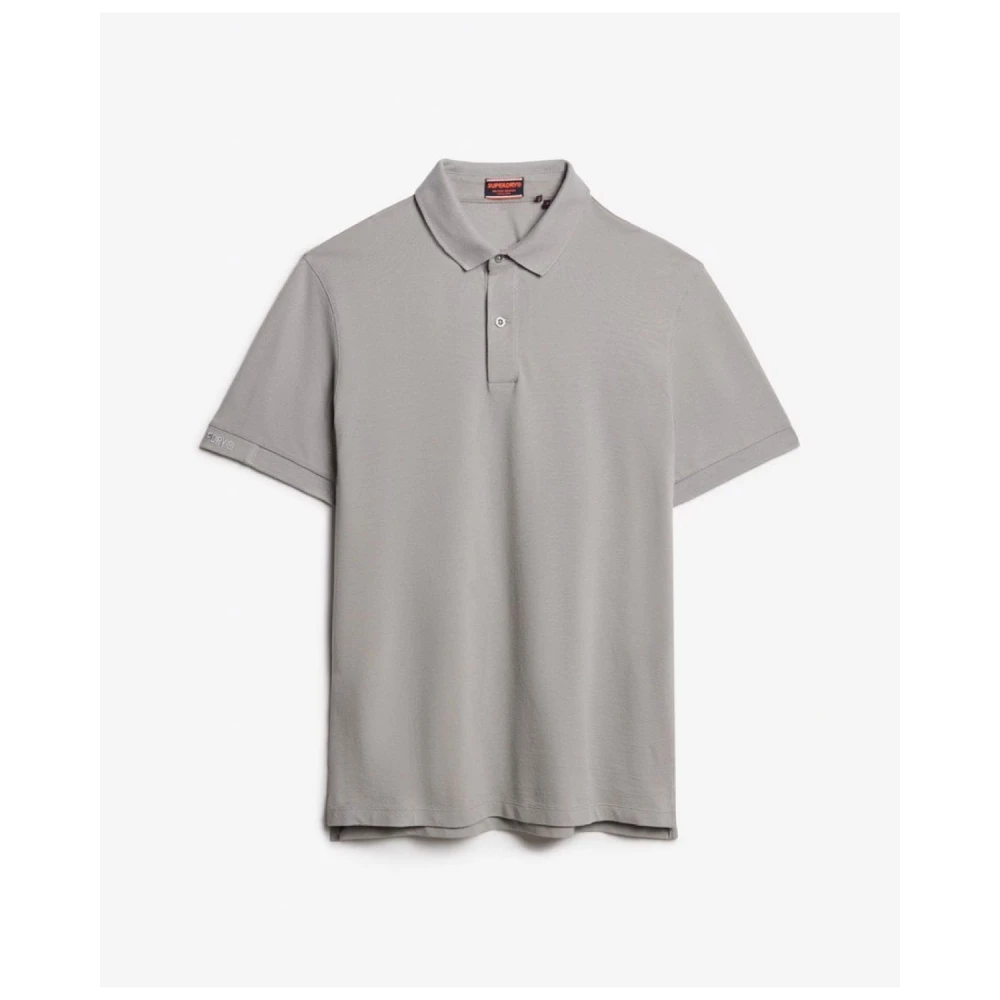 SUPERDRY M1110438A Αντρική Μπλούζα STUD CITY PIQUE POLO.